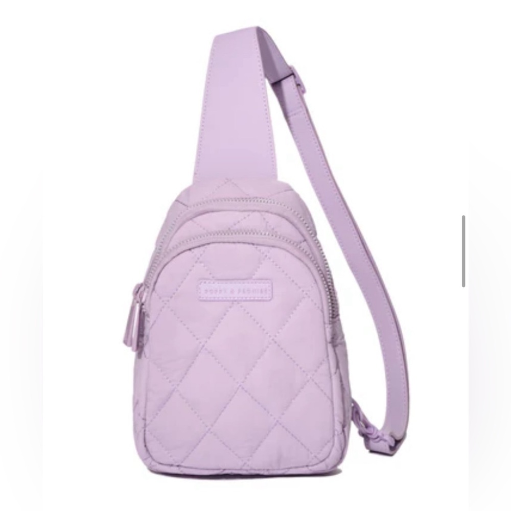 Poppy & Peonies - The Quilted Roamer in violet